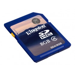 Kingston - TARJETA SD  - 8 GB - SDHC
