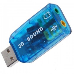 tarjeta de sonido externa Virtual USB