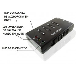 TARJETA DE SONIDO USB 2.0