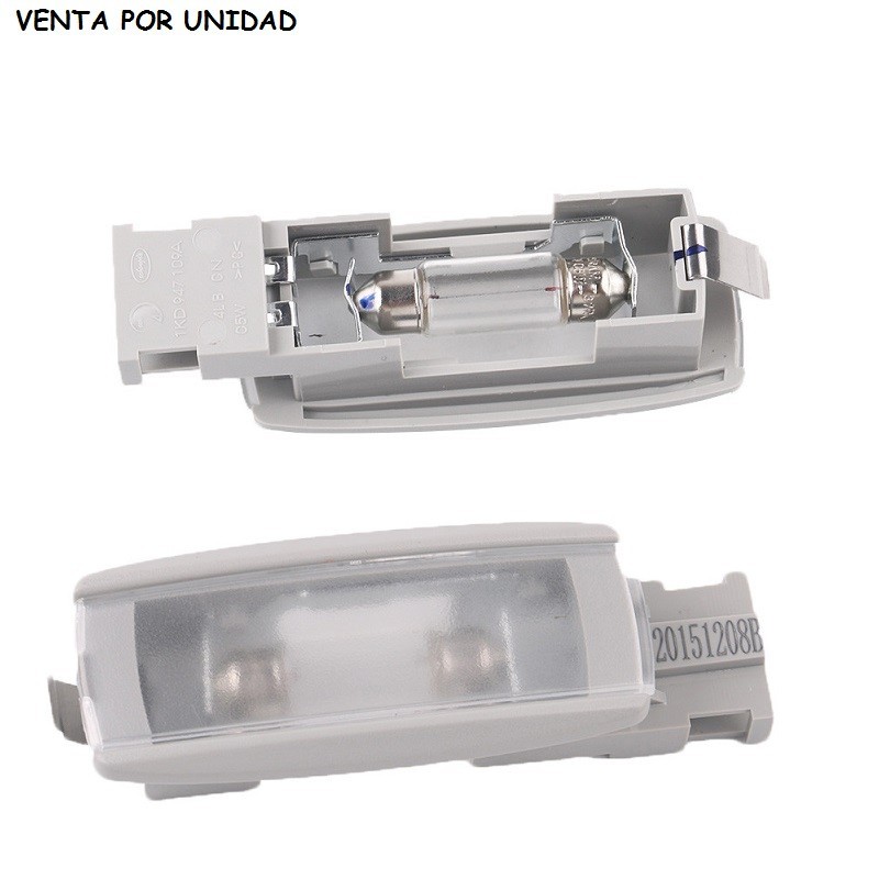 LUZ TECHO PORTABOMBILLA REPUESTO VOLKSWAGEN SEAT SKODA PEQUEÑO