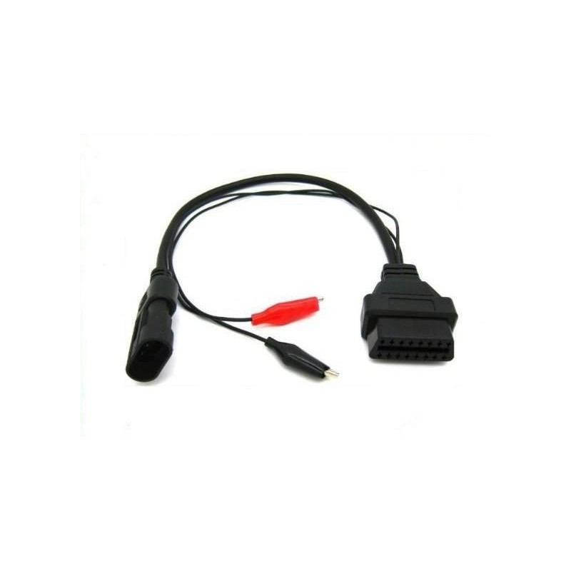 Vhbw Adaptador OBD2 OBD1-3 Pines A OBD2 Compatible Con Alfa Romeo Auto