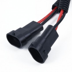 Cable Conector Macho Hembra Bombilla H8 H9 H11 Estandar